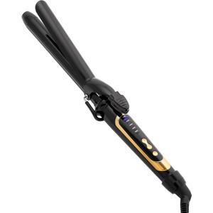 Asani Curling Iron Hair Wand Creates Tight Curls, Clearly Defined Spiral Curls & Ringlets - Extra-Slim Hair Styling Curler for Short & Long Hairs - Ceramic Coating Barrel, Heats Up to 450F (1 inch)