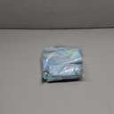 3 Pack Iridescent Light Blue Tablecloth for Parties, Pastel Blue Holographic Plastic Table Cover, Disposable Laser Baby Blue Table Cloth for Birthday Wedding Baby Shower Party Decorations, 54x108 Inch