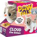 Westminster, Inc. Cloud the Kitten - Cute, Cuddly, Plush Battery Operated Cat Toy Walks, Wiggles, and Meows with Sound