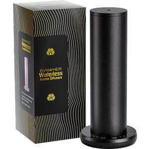 Waterless Essential Oil Diffuser,Aromatherapy Diffusers,Scent Diffusers for Home,Large Room, Hotel Scent Diffuser, 1000sq.ft, Aroma Diffusers (Black)
