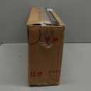 E-far Pasta Bowls Set of 4, 35oz Ceramic Large Salad Plate Bowls for Kitchen, Wide and Shallow Design for Serving Soup Pasta, Double Reactive Glaze, Dishwasher & Microwave Safe, Deep Sea Blue