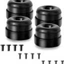 4Pcs Subwoofer Isolation System - Black, Wired, Anti-Vibration, Compatible with Nearly Every Subwoofer Brand and Model