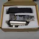 52HZ Fingerprint Door Lock, Keyless Entry Door Lock with Code, Voice Guidance Electronic Keypad Deadbolt Smart Locks for Front Door, Anti-Peeping Password, Auto Lock, Easy to Install, Satin Nickel