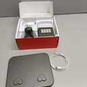 3 in 1 Wireless Charging Station,Wireless Charger Compatible with iPhone 16/15/14/13/Pro/Max/XS/Plus.for Apple Watch,Charging Dock for AirPods with Digital Alarm Clock and Night Light (Y21)