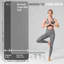 KEEP Extra Thick NBR Yoga Mat for Women & Men, 15mm Thick, 72x32 Large Exercise Mat with Non-Slip Workout Mat for Yoga, Pilates, Stretching, Meditation Wide & Cushioned Fitness Mat
