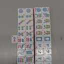 1.2American Mahjong Tile Set, 166 Mahjong Game Set with Pink Color (Tiles Only, No Racks and Other Accessories)