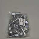 Set of 20 Veritek 14x1.5mm Chrome 24mm Thread Length 17mm Hex R12 Ball Seat Wheel Lug Bolts for Mercedes C CLS E SLC Class Factory Wheels