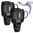 Ankle Straps for Cable Machine Woman, Balency Padded Ankle Strap for Cable Machine Kickback, Cable Ankle Attachment for Gym, Ankle Cuff, Kickback Ankle Strap for Glute Workout, Leg Extensions