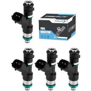 TAUTOY FJ1020 fuel injector 4PCS (2.5L ONLY) For Nissan Altima 2007-2013,Rogue 2008-2013, Rogue Select 2014-2015,Sentra 2007-2012,0280158130 16600JA000 16600JA00B Two Injectors Missing