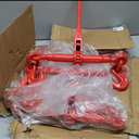 3/8"  1/2" Ratchet Binders 9,215 LBS Secure Working Load, G70 Hooks and Adjustable Length, for Grade 70-80 Chains, Tie Down, Hauling, Towing, 4-Pack, Red