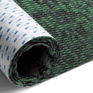 ullfire EVA Foam Boat Flooring Sheet with Adhesive – Camo Green Small Diamond Marine Decking Mat, Waterproof Anti-UV Floor Pad for Bass Boat Pontoon Boat Jon Boat Yacht RV Jet Ski Stairs 94" x 47"