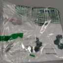 MORCART 20 Pack Peel and Stick Floor Tile, 7.87" x 7.87" Vinyl Flooring Waterproof, DIY Flooring for Bathroom, Kitchen, Fireplace, Pet House, Stairs, Bedrooms, Wall Green White (1542 green flowers+white bg)