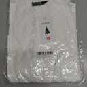 ZESICA Women's Casual Blouse Tops Puff Long Sleeve Button V Neck Hollow Out Eyelet Lace Embroidered Shirt Dressy (White, S)