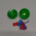 MAGICYOYO K2 Yoyo Professional Glow in The Dark, Responsive Yoyo for Kids 8-12, Unresponsive Yo yos for Adults, Plastic Yo-yo for Finger Spin Trick, 12 Yo yo Strings + Extra accessory kit (Glow Green)