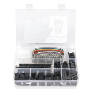 1550PCS 2.54mm Pitch Wire-to-Wire Connector Kit, Includes Pin Headers, Jumper Wire, Crimp Pins for RC Servo, Arduino, SMT, SATA, EPS, PCIE, Battery Balancer (XH2.54 1550PCS)