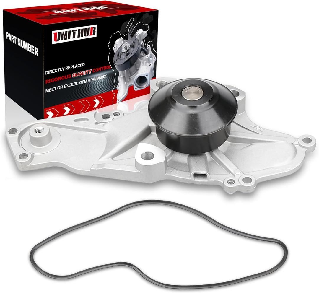 Engine Water Pump Automotive w/Gasket 41184 1351530 Compatible for Honda Accord Crosstour Odyssey Passport Pilot Ridgeline MDX TL J35Z J35A J35Y 3.0L 3.2L 3.5L 3.7L 2003-2022