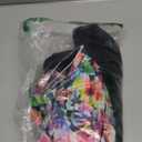 Aleumdr Womens Tankini Bathing Suit Modest Two Piece Swimsuit Ruffle V Neck Swim Tank Top with High Waisted Bottom, M