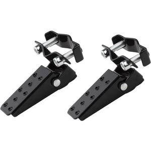 A Pair Universal Foldable Foot Pedals Pegs for Ebike Motorcycle Mini Bike Foot Pegs Frame Clamp-On Type Folding for MTB ATV Mini Bike bicycle UTV Go Karts Scooter Motorcycle