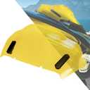 Motorcycle Windshields Windscreen Wind Splitter Fit for Harley CVO Street Glide Ultra FLHRXSE FLHX FLHXU 2023.5-2025 (Yellow)