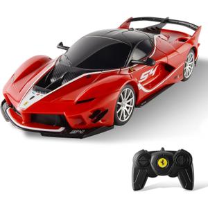 1:24 Scale Remote Control Car for Ferrari, 2.4GHz Model RC Cars, Electric Sport Racing Hobby Vehicle Gift for Adults, Kids, Boys, Girls - Red