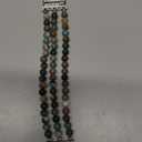 Natural Stone Bracelet Beaded Band Women 20mm Compatible with Samsung Galaxy Watch 7/6/5/4/Active 2/4 Classic/6 Classic/5 Pro/FE 40mm 42mm 43mm 44mm 45mm 46mm 47mm