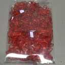 Red 18 Pcs Gift Bows Assortment - Mini Gift Bows for Decorate Wrap Gift Flower Packaging, Birthday Christmas, Graduation, Wedding Gift Decorations 2 Size 3 inch/7.6cm 2.2 inch/5.6cm