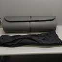 nuveti Large Exercise Mat - 15mm/20mm/30mm Thick Yoga Mat | Workout Mat for Fitness, Yoga, Pilates, Stretching & Floor Exercises for Women & Men with Free Carrying Bag (Black)