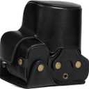 MegaGear Sony Cyber-Shot DSC-RX10 IV, DSC-RX10 III Ever Ready Leather Camera Case and Strap, with Battery Access - Black - MG760