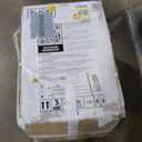 BLACK+DECKER Portable Air Conditioner, 8,000 BTU (3,950 BTU SACC) for Rooms up to 400 Sq. Ft., Portable AC with Follow Me Remote Control and Window Kit, BPACT08WT, White