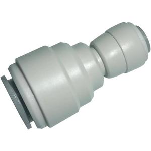 1/2" to 1/4" o.d. Tube Fitting, Reducing Straight Union Quick Connector, push to connect for RO water filter system,(pack of 5)