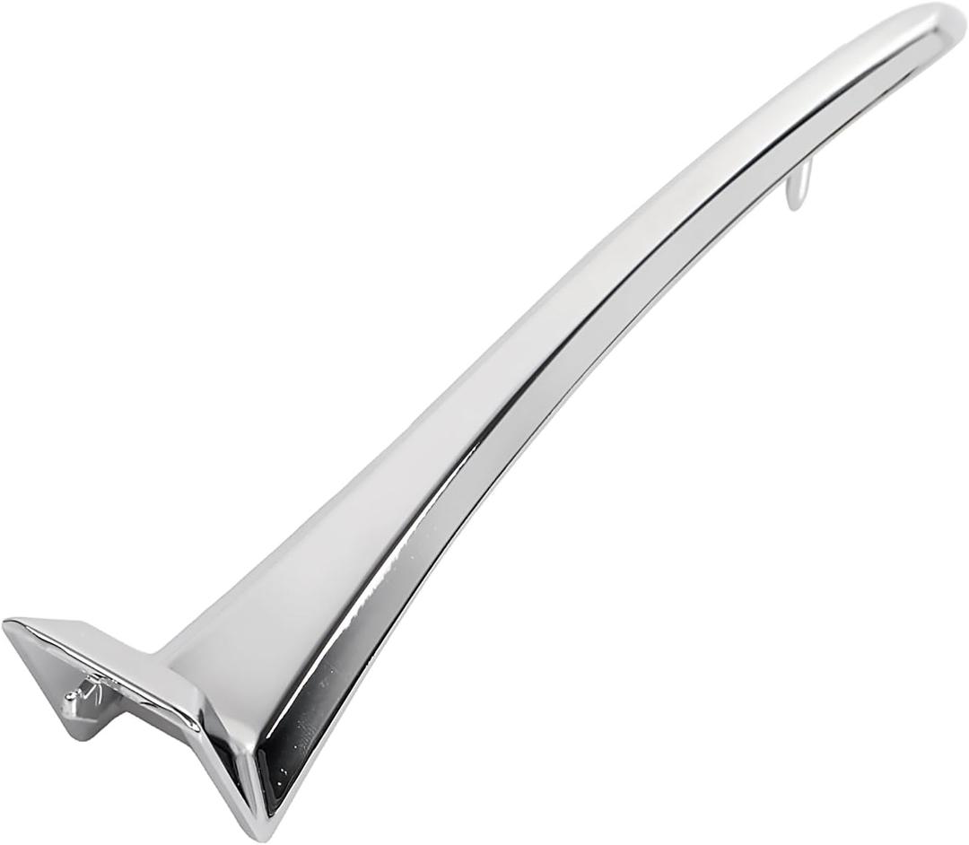 Chrome Headlight Housing Top Cowl Nacelle Trim Strip Spear For Harley Road King FLHR 1988-2013 2011 2012(do not fit road king custom)