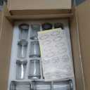 30 Pack 8 oz Mason Jars,Canning Jars With Silver Lids,Half Pint Canning Jar Class Jar for Jelly, Jam, Spices, Honey, Food Storage,Fermenting, Pickling, Meal Prep, Wedding Favors, DIY Crafts