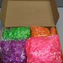 PLULON 4 Pack Colored Afro Wig with Heart Sunglasses Hair Cap for Women Men, Funny Curly Afro Wigs Disco Hippie Party Hairpieces for Halloween Costume Cosplay Party Carnival Music Festival Decor (Orange, Hot Pink, Green, Purple)