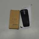 Wireless Arc Mouse, Slim Foldable Touch Travel Mouse with USB Receiver, Optical Folding Computer Mice for Microsoft Laptop PCComputer - Black