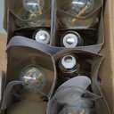 GE 60 Watt EQ A19 Classic Crystal Clear Soft White Medium Base (e-26) Dimmable LED Light Bulb 8-Pack