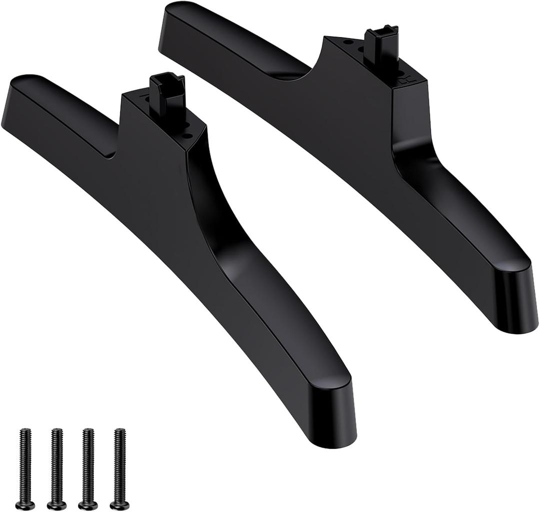 TV Legs for Samsung TV Stand Legs Only for Samsung UN32N5300 UN32M4500 UN32J4000 UN32J5205AF UN32J400DAF UN32M4500AF UN32N5300AF UN32J4500AF TV Replacement Stand Base for Samsung with Screws