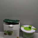 Cuisinart Large Spin Stop Salad Spinner- Wash, Spin & Dry Salad Greens, Fruits & Vegetables, 5qt, CTG-00-SAS1