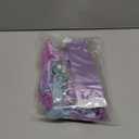 Little Girls Mermaid Princess Costume for Girls Dress Up Party with Gloves,Crown Mace 3-10 Years (4-5 Years, Purple-29)