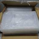 7 code Large Clear Shoe Boxes OrganizerThicker Material Stronger Shoe Box with Magnetic Door, Stackable Shoe Storage Box for Closet, Foldable Space-Saving Storage Bins Shoe Cabinet, White 9 Pack