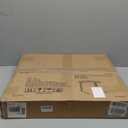 Adjustable Height Tv Tray Table,Portable Folding Tv Tray Dinner Snack Trays Table,Small Foldable C-Shaped End Table for Eating,Slide Under Couch Side with Sturdy MDF Top,No Assembly(Black+Black)