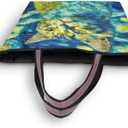 Tote Bag for Women with Zipper,Polyester Tote Purse Holiday Tote Bag Work Handbag Women Gift (Medium, Cat 15)
