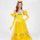 MADO Mouse Ears Headband for Women and Girls - Princess Belle Ears for Adults and Kids