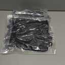 3 x AURUZA Winter Gloves Men Women, Zipper Cycling Gloves Touch Screen, Windproof Warm Gloves Cold Weather, Anti-Slip Sports Gloves for Cycling Driving Running Hiking Climbing Skiing Sports (X-Large, Black)