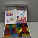 Anbalulu Magnetic Tiles 100PCS with 2 Cars, STEM Educational Building Blocks for Kids Ages 3-9, Magnet Construction Toys Gift for Toddlers