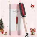 Infrared Thermal Brush, 1.65 inch Heated Round Brush for Blowout Look, Dual Voltage, Negative Ion Thermal Hair Tools, 6 Temperature, No Damage, Xmas Christmas Gifts for Women