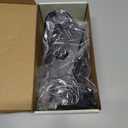 Gooseneck Tablet Holder for Kindle Reading in Bed with Page Turner Remote, Hands Free Desk Bedside Lazy Arm Stand for Kindle Accessories, Gifts for Readers (Glossy Black)