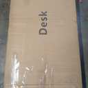 White Makeup Vanity Desk with Mirror and Lights, 40 inch Girls Vanity Set with Chair, Make Up Dresser Table with Drawers and Power Outlet for Bedroom Small Space