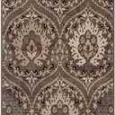 SUPERIOR Indoor Modern Living Room Runner Rug, 2'7"x10', Light Blue