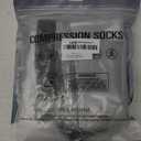 4 Pairs Compression Socks for Women and Men-Circulation Best Support Socks for Running,Athletic,Cycling (Small-Medium, 01 Classic Black/Dark Grey/Grey/White)