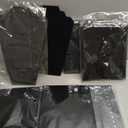 Levemolo Professional Pendant Display Holder Necklace Bust Stand for Retail Stores and Trade Shows, Ring Holder Black 7 Piece